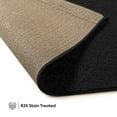 thumbnail image 5 of Furnish My Place Black 4' x 26' Solid Color Rug Runner, Made In Usa, Living Room, Indoor, 5 of 12