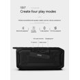 thumbnail image 3 of Altavoces Bluetooth, Altavoces Bluetooth portátiles, pequeños pero potentes, resistentes al agua, altavoces portátiles para exteriores para viajes, camping, senderismo, 3 of 5