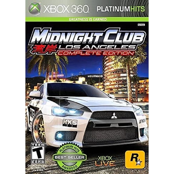Midnight Club Los Angeles complete edition Xbox 360 Rockstar Games xbox 360