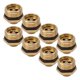 thumbnail image 3 of 20PCS Brass Misting Nozzles 1/2 Inch Adjustable Dust Removal Cooling Atomizers Nozzles for Lawn Garden, 3 of 5