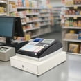 thumbnail image 3 of Fixartoo Electronic Cash Register,48-Key POS System with LCM & LED Display,4 Bill 5 Coin Slots,UV Bill Checker, for  Retail Store Supermarket, 3 of 16