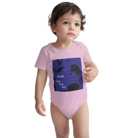 

MGMT Baby Onesie Little Dark Age Toddler Baby Boys Girls Short-Sleeve Bodysuits Cotton Romper Pink 12 Months