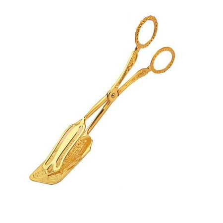 

Food Tongs Gold Plated Snack Cake Clips Salad Bread Pastry Clamps Baking BBQ Tools Fruit Salad Cake Clips New Kitchen Utensils