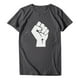 thumbnail image 4 of Moda mujer casual impresión pulóver manga corta camiseta tops blusa Fridja  zx595, 4 of 4