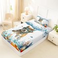 thumbnail image 4 of Homewish Lovely Shiba Inu Twin Sheets,Coastal Bedding,Dog Theme Decor,3pcs,1 Fitted Sheet and 1 Pillowcase, 4 of 6