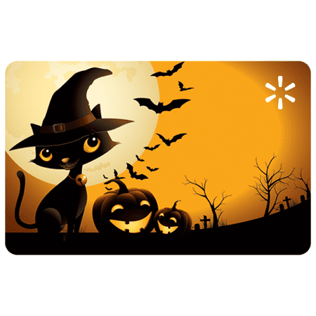 Halloween Cats Walmart eGift Card