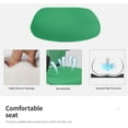 thumbnail image 4 of BestOffice Ergonomic Mesh Office Chair – Adjustable Mid-Back, Lumbar Support, Armrests, and Swivel Rolling Wheels for Home or Computer Use, Green, 4 of 7