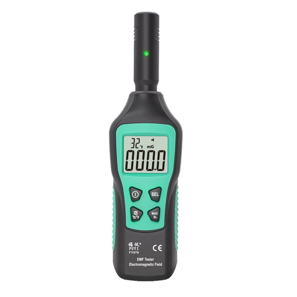 Detector de Radiación Electromagnética Fuyi Emf Medidor de Radiación de Onda Electromagnéti Tomshoo Probador de radiación