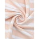 thumbnail image 5 of INSPIRAR CHIC Ropa de dormir para mujeres, vestido de noche de algodón a rayas con mangas 3/4, cuello redondo, midi, color contrastante, suave, talla XL, rojo, 5 of 6
