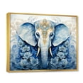 thumbnail image 2 of Designart "Elephant Majesty in Hinduism" Spiritual Floater Framed Wall Art Living Room, 2 of 7