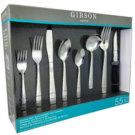 GB Palmore Plus 55 Piece Flatware Set
