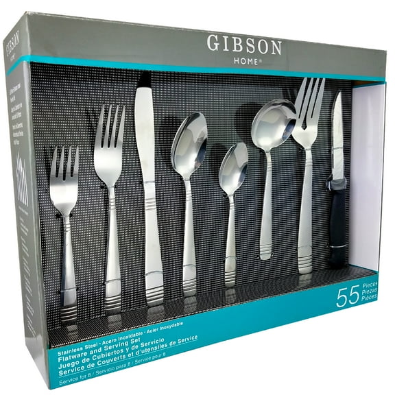 GB Palmore Plus 55 Piece Flatware Set