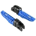 thumbnail image 3 of Reposapiés delanteros para motocicleta, pares, izquierdo y derecho, compatibles con Yamaha MT-03 MT-25 toneladas-07 MT-09 R3 XJ6Azul, 3 of 14