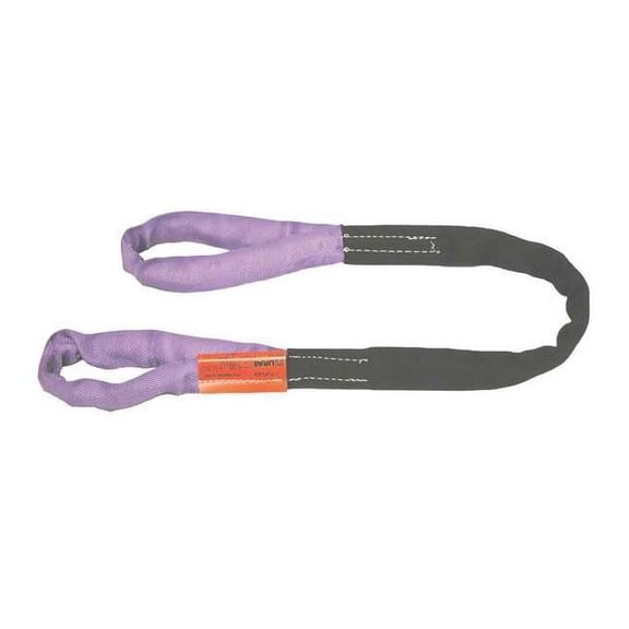 Lift-All Roundsling,Eye & Eye,12 ft L,2600 lb Cap EE30X12