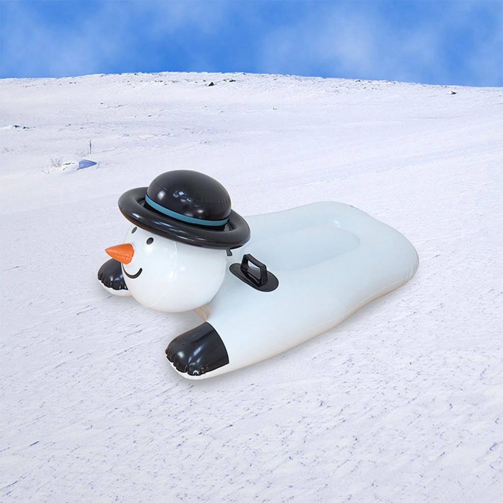 CEORPER Inflatable Ski Board Inflatable Snow Sled Ski Board Sled Inflatable Snowboard