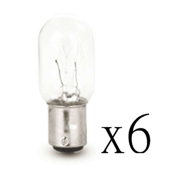 6 Vacuum Light Bulb for Kenmore 20-52410 or 5240 Powermate Progressive 4370018