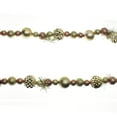thumbnail image 1 of Christmas Ball Ornaments and Tinsel Garland, Gold, 6-Feet, 1 of 1