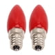 thumbnail image 4 of 2 bombillas E12 de 4 LED SMD2835 para candelabro, 220 V, 1,5 W, de cristal, para techo y pared, color rojo., 4 of 14