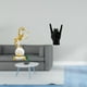 thumbnail image 2 of Escultura moderna con gesto de mano de caballo, adorno para dormitorio, sala de estar, centro de mesa, escritorio, decoración de apart, 2 of 8