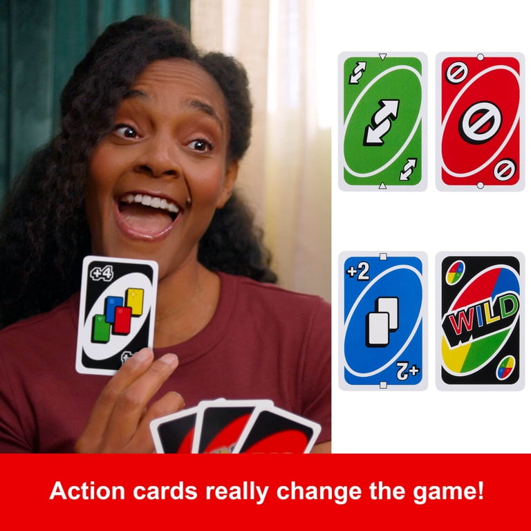 UNO Card Game, Classic Matching Game for Family Night photo 4