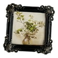 thumbnail image 4 of kowaku Vintage Picture Frame Home Decor Retro Photo Display Decorative Photo Frame Ornate for Bedroom Wedding Party Home Living Room Black, 4 of 9