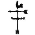 thumbnail image 1 of MasteelfCA Wind Vane Rooster Weathervane Ornament Retro Metal Weather Vane Wind Measuring Tool for Yard, 1 of 8