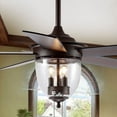 thumbnail image 6 of SAFAVIEH Ceiling Light Fan Rallen 3 Lt 52" Ceiling Fan Oil Rub Bronze, 6 of 6