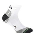 thumbnail image 2 of Diadora Unisex Quarter Sports Socks, 6 Pack - Socks, Logo, Pattern White 35-38, 2 of 2