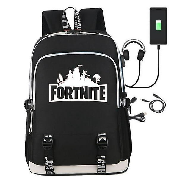 Fortnite backpack top with usb port