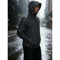 thumbnail image 6 of Weilanxin Men's Lightweight Jacket Hood Packable Raincoats Waterproof Rain Windbreaker for Outdoor Hiking Cycling Running, 6 of 12