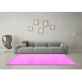 thumbnail image 3 of Ahgly Company Indoor Rectangle Solid Pink Modern Area Rugs, 3' x 5', 3 of 4