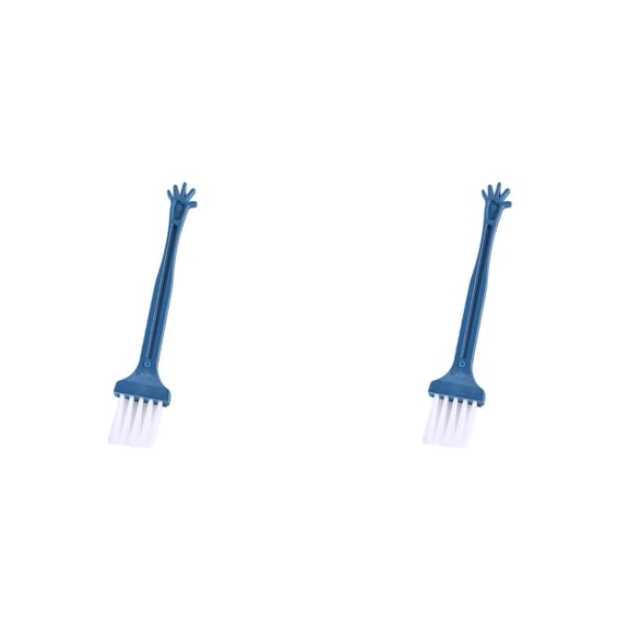 Multipurpose Cleaning Brush Long Handle Hand Shaped Stiff Bristle Heavy Duty Scrub Brush for Car Tire Kitchen Bathroom Tile Stain Removal