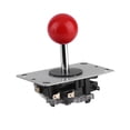 thumbnail image 1 of Joystick Clásico de Repuesto de 8 Vías para Juegos de Arcade en Rojo, 1 of 1