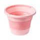 thumbnail image 2 of Cubo Plegable Portátil Colamx 10L Multifuncional para Colada Jardín Rosa, 2 of 8