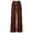 Brown, variant on SGMVNU Girl's Baggy Sweatpants Bowknot Print Cute Wide Straight Leg Athletic Pants with Pockets Clothes for Girls, Size 6-7 Years, Hot Pink