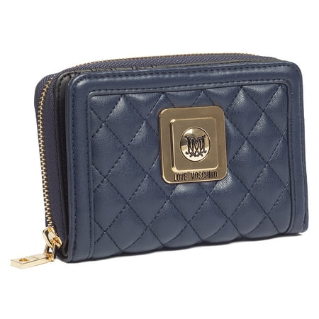 Moschino JC5500 0751 Navy Blue Compact Wallet