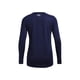 thumbnail image 5 of Camiseta de manga larga Under Armour Team Tech para mujer, color azul marino, 5 of 6