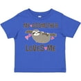thumbnail image 3 of Inktastic My Godmother Loves Me Girls Sloth Girls Toddler T-Shirt, 3 of 5