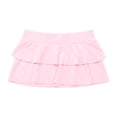 thumbnail image 4 of Wxolcjlv Women's Ruffled Swim Mini Skort Fold Over Waist Stretch Fit Silhouette Beach Pool Skorts, 4 of 4