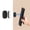 Black, variant on Silicone Magnetic Remote Control Holder Wall Mounted Self-Adhesive Tv Remote & Key Hooks, Home Organizer With Magnetic Fastening For Storage & Organization
