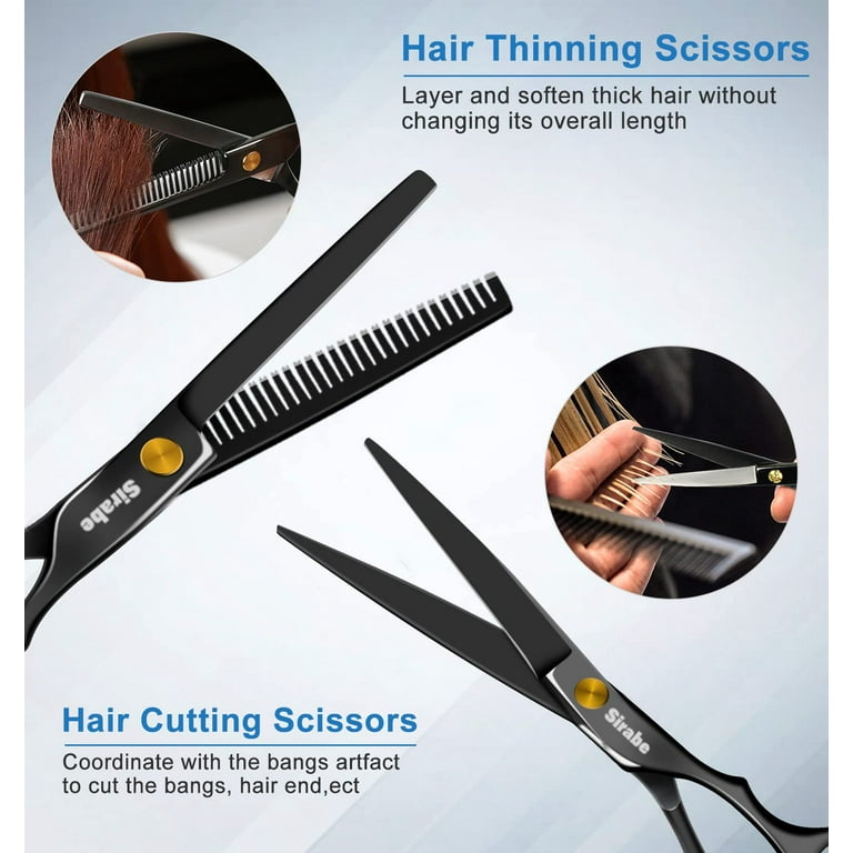 barber scissors and comb