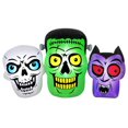 thumbnail image 1 of Occasions 6’ Inflatable Monster Trio – Halloween Outdoor Decoration, 1 of 7