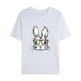 thumbnail image 1 of Men Casual Fashion Round Neck Pullover Easter Print T-Shirt Short Sleeve Tops, 1 of 3
