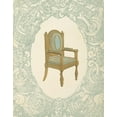 thumbnail image 2 of Wild Apple Portfolio 20x24 White Modern Wood Framed Museum Art Print Titled - Vintage Chair I, 2 of 4