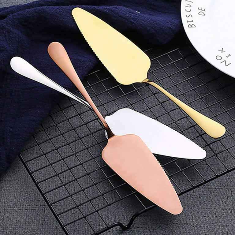 Ludlz Cake Spatula for Cakes and Baked Goods | Wedding Cake Cutting Server Cake Serving Spatula Stainless Steel Cake Server Pastry Butter Divider