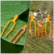 thumbnail image 4 of Horquilla fija para vid, 400 piezas, suministros de jardinería, abrazaderas de prensa, soporte de clip para asegurar plantas, 4 of 6