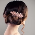 thumbnail image 6 of Rhinestone Hair Clip Elegant Ponytail Holder Dazzling Hair Accessory for Women Girls, 6 of 8