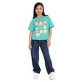 thumbnail image 2 of Hello Kitty Girls Graphic Embellished Crewneck Tee with Short Sleeves, Sizes 4-16, 2 of 8