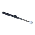 thumbnail image 2 of Herramienta de tren de golf swing Golf Calentamiento de golf Stick Cómoda Práctica de agarre Ayuda de tren de palo para tempo Balance Mujeres Hombres negro, 2 of 8