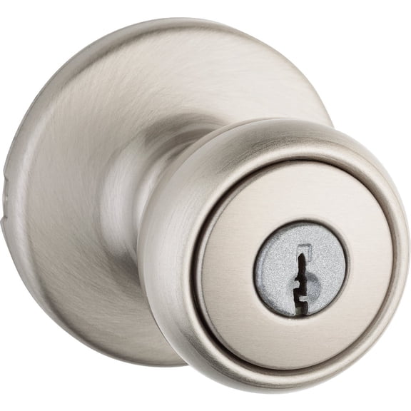 Kwikset 400T 15 K6 CP Tylo Keyed Entry Knob, Satin Nickel